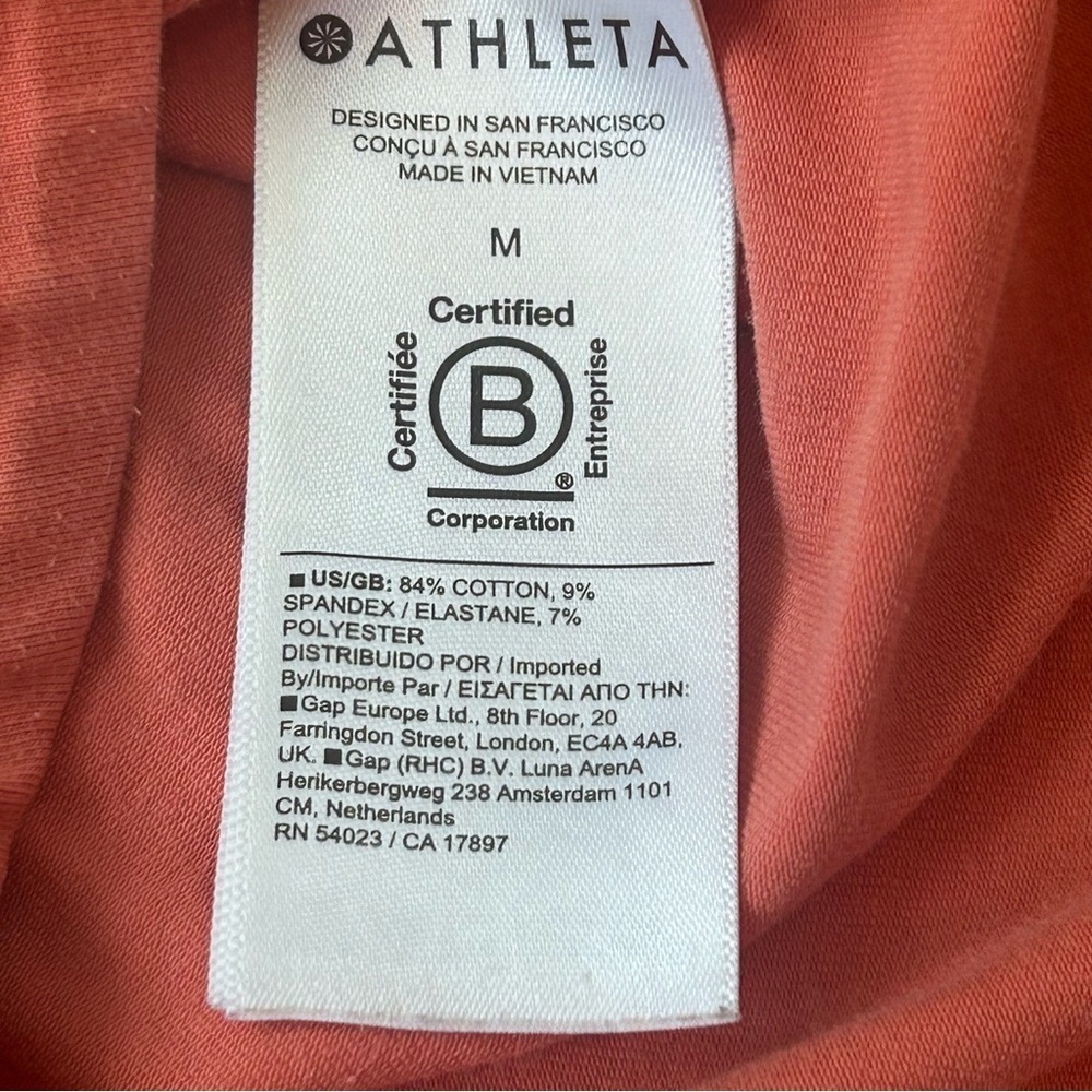 ATHLETA Tank Sleeveless. Medium. Excellent condition - Picture 3 of 6